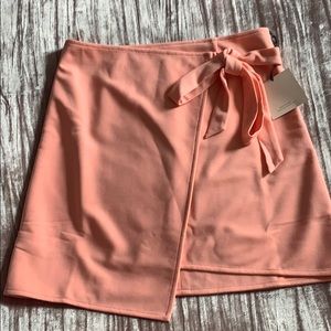 NWT superdown Monica wrap skirt